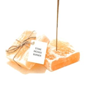 Home Decor | Natural Stone | Incense Burner Healing | Mediation | Self Care |